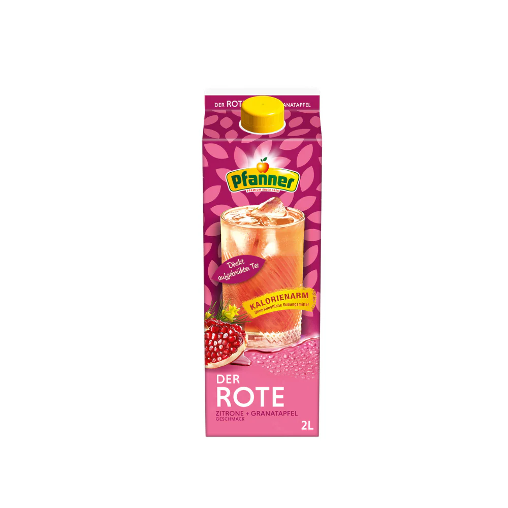 Pfanner «Der Rote» Zitrone-Granatapfel kalorienarm - 6x2L