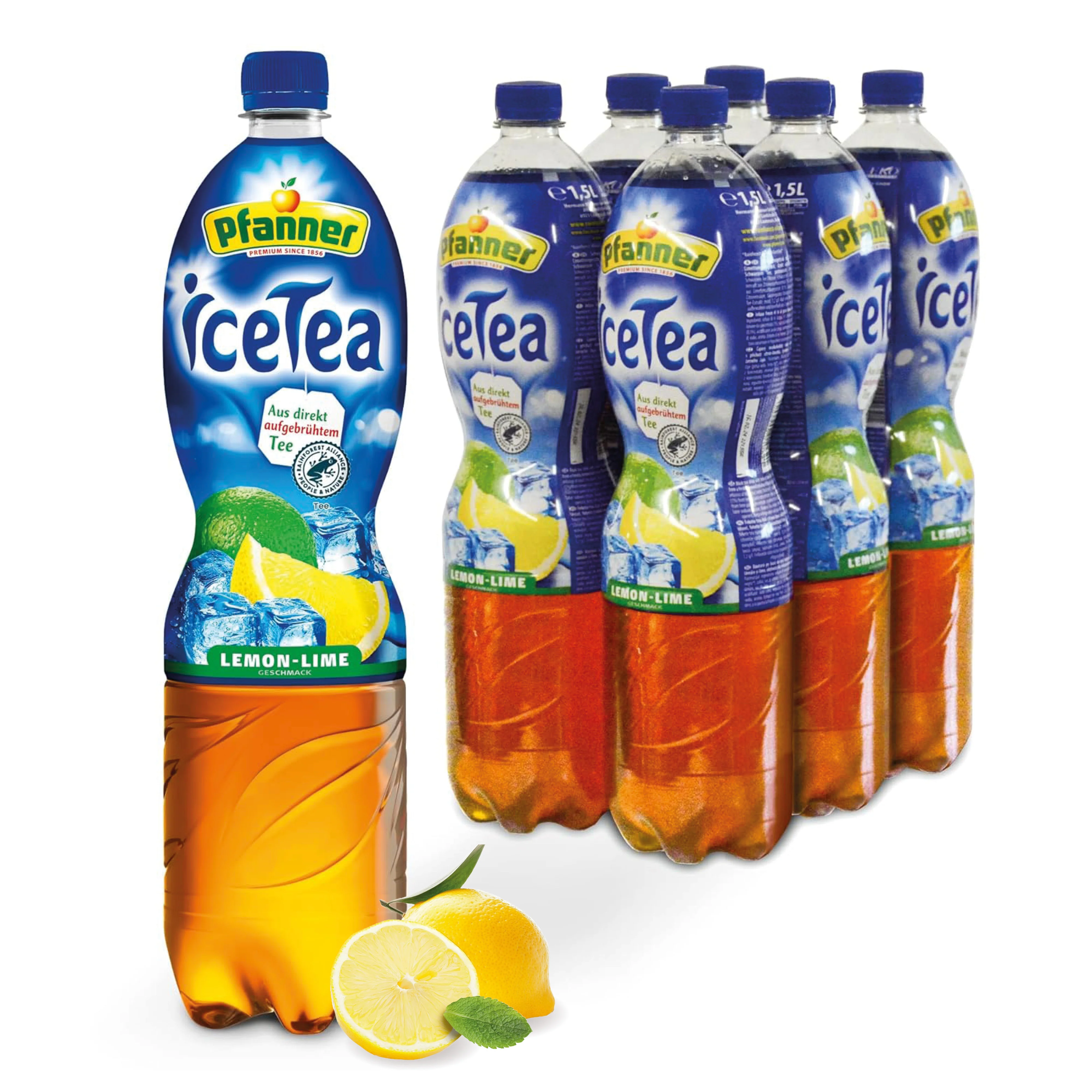 Pfanner Eistee Lemon-Lime - 6x1.5L - Image 2