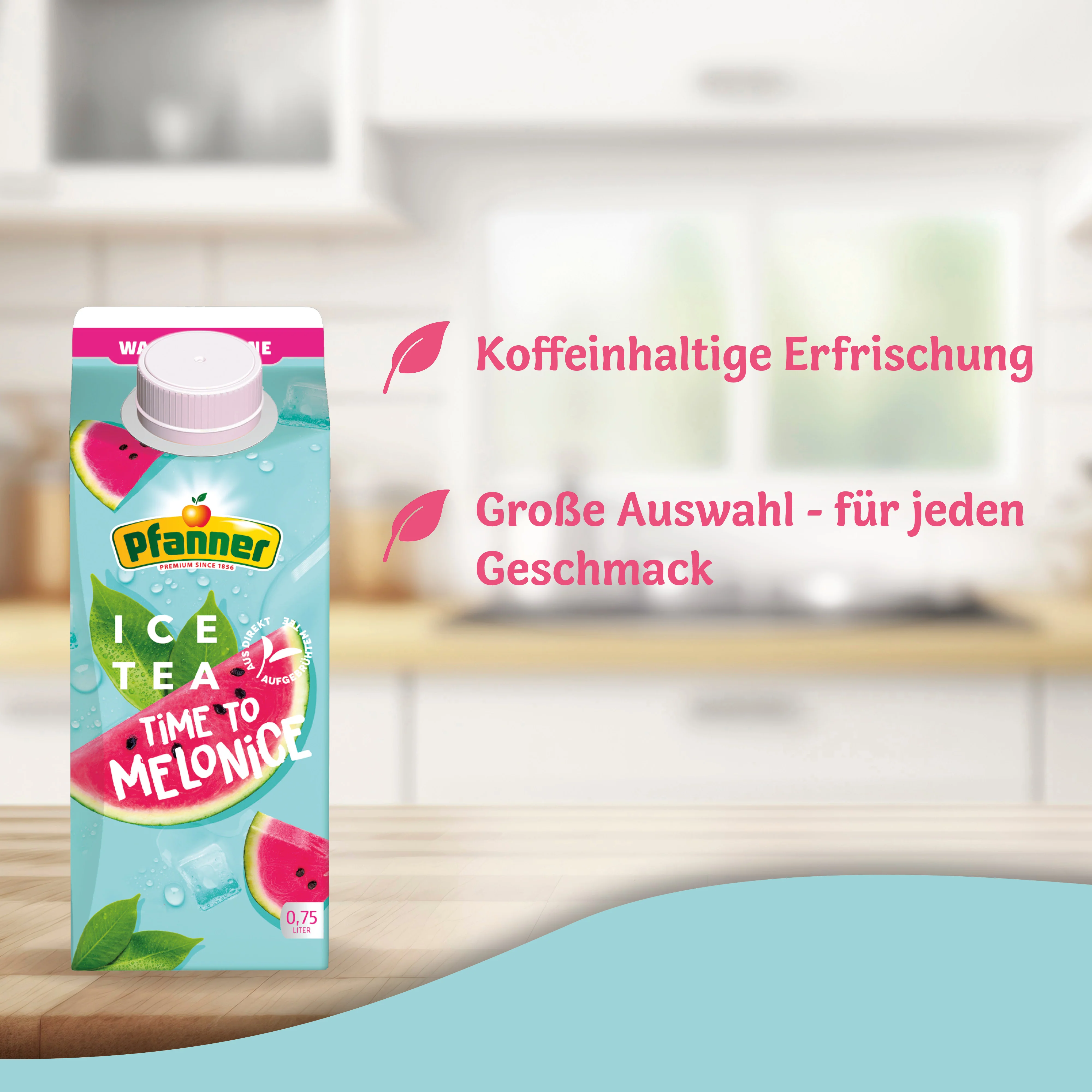 Pfanner Eistee Wassermelone - 8x0.75L - Image 3