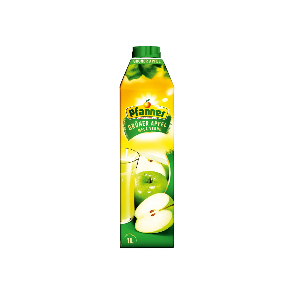 Pfanner Grüner Apfel Getränk - 8x1L - Image 2