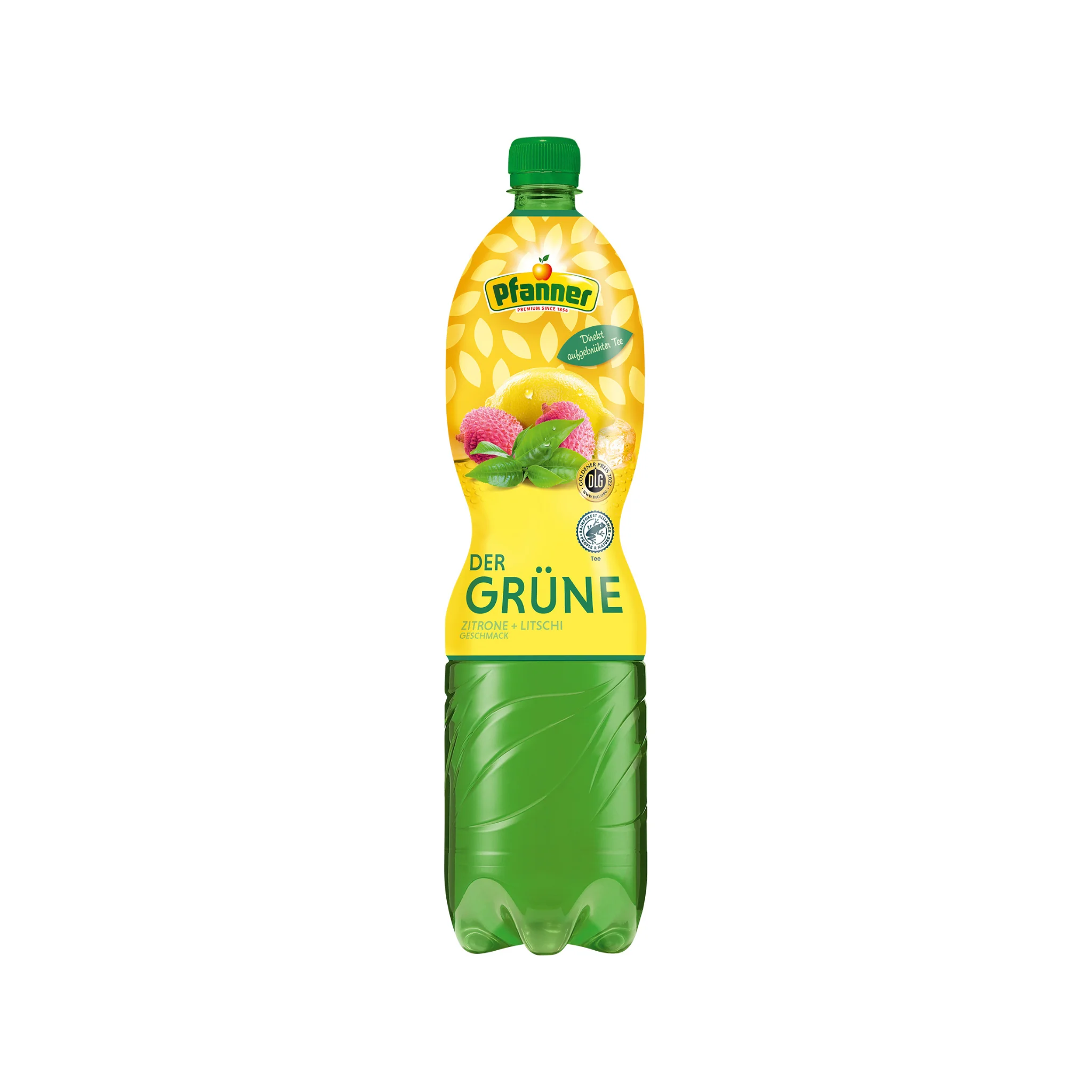 Pfanner Grüner Tee Zitrone-Lychee - 6x1.5L