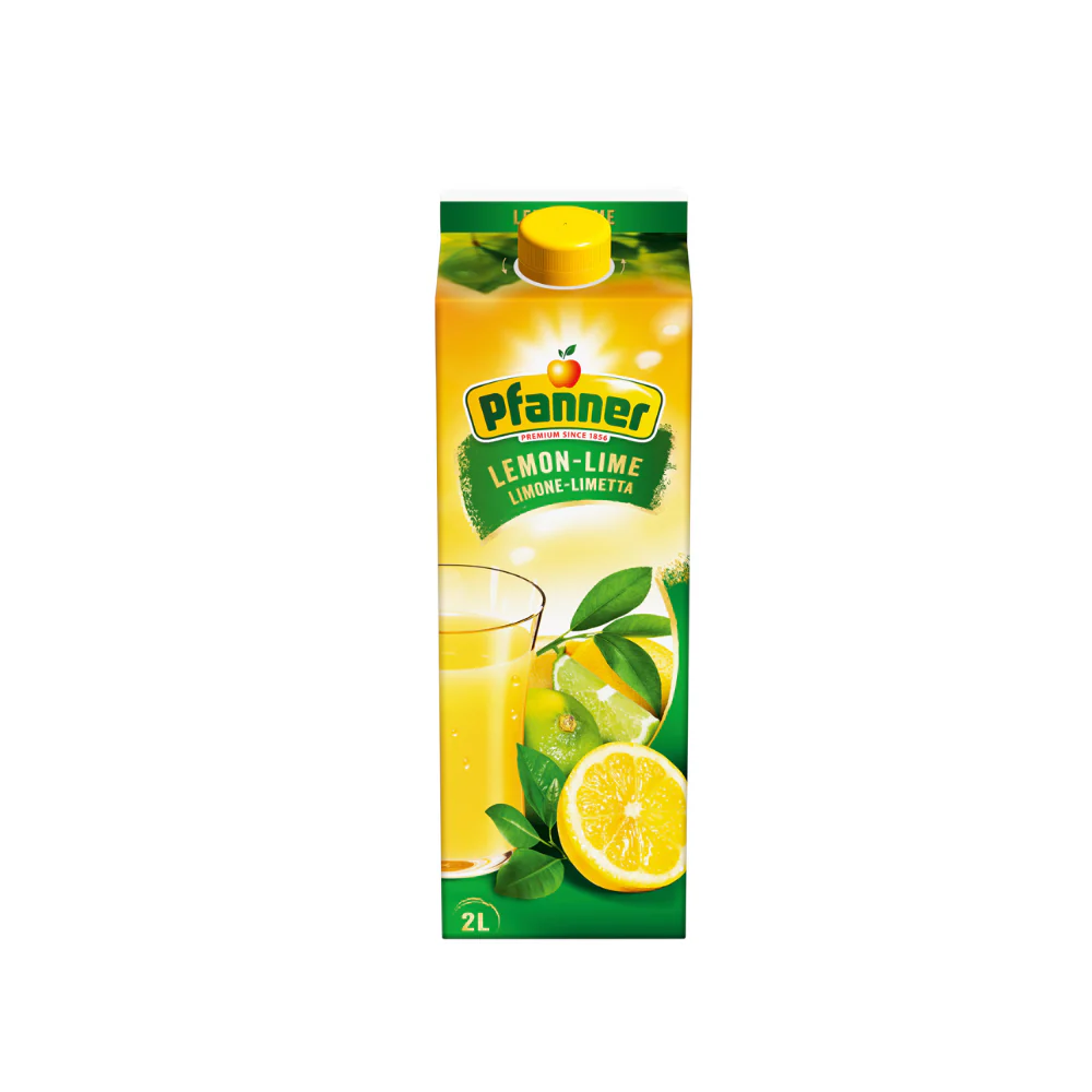 Pfanner Lemon-Lime Mehrfruchtgetränk - 6x2L