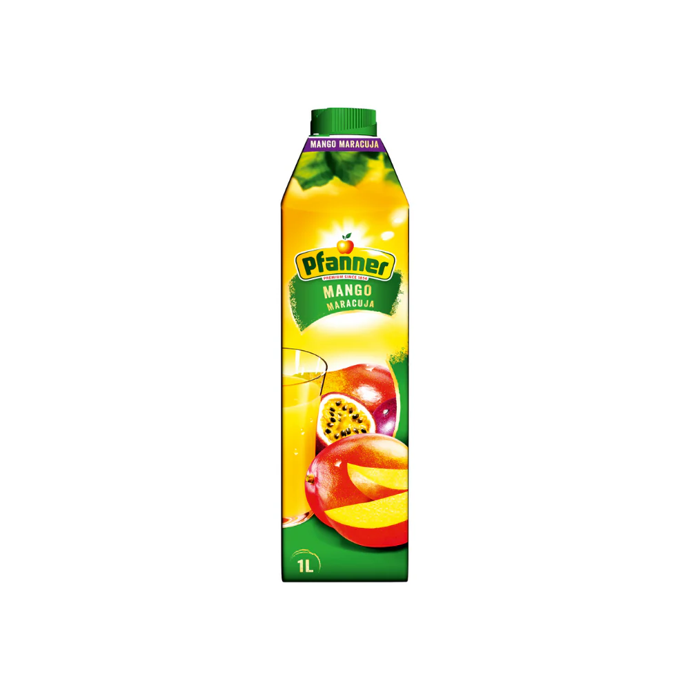 Pfanner Mango-Maracujanektar - 8x1L - Image 2