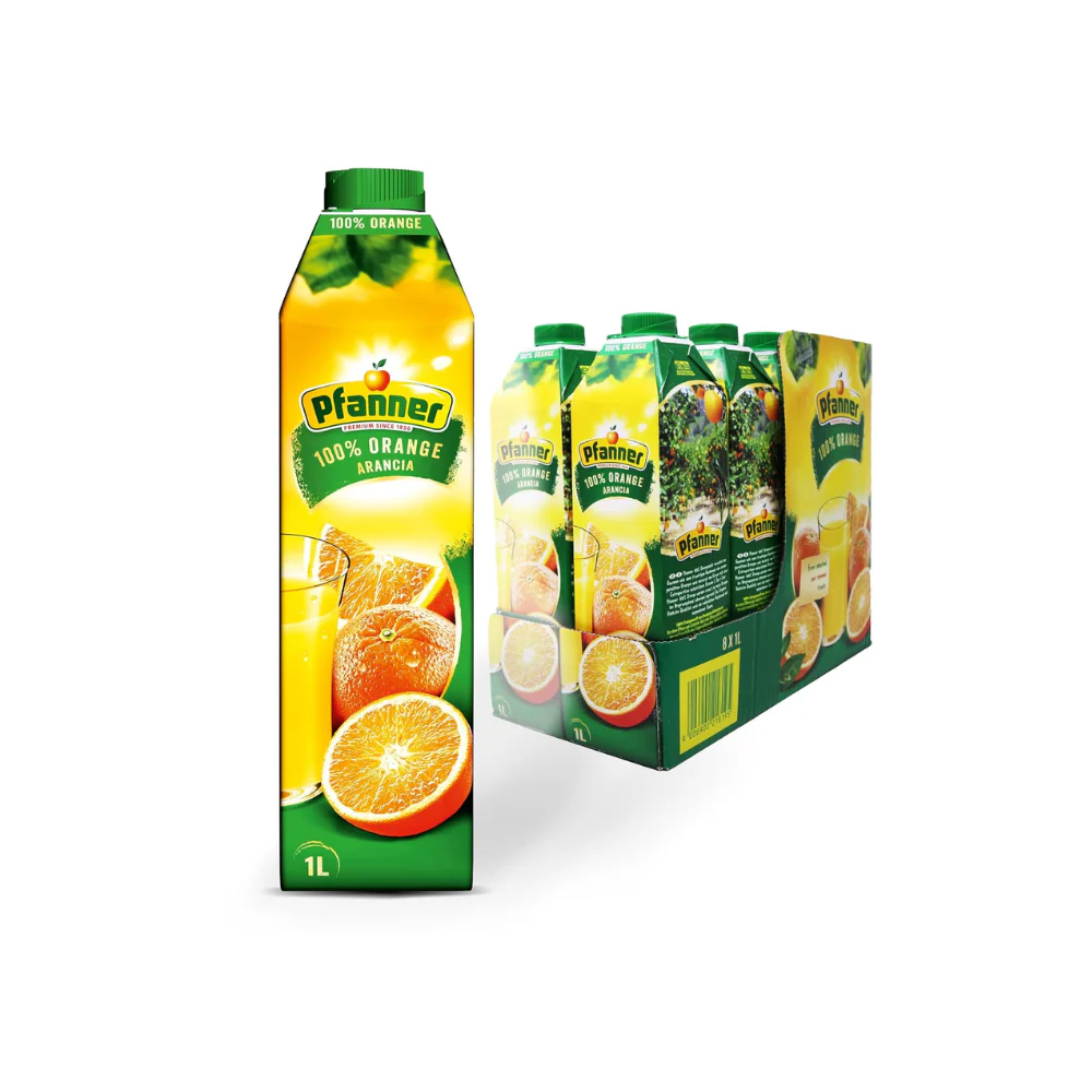 Pfanner Orangensaft - 8x1L