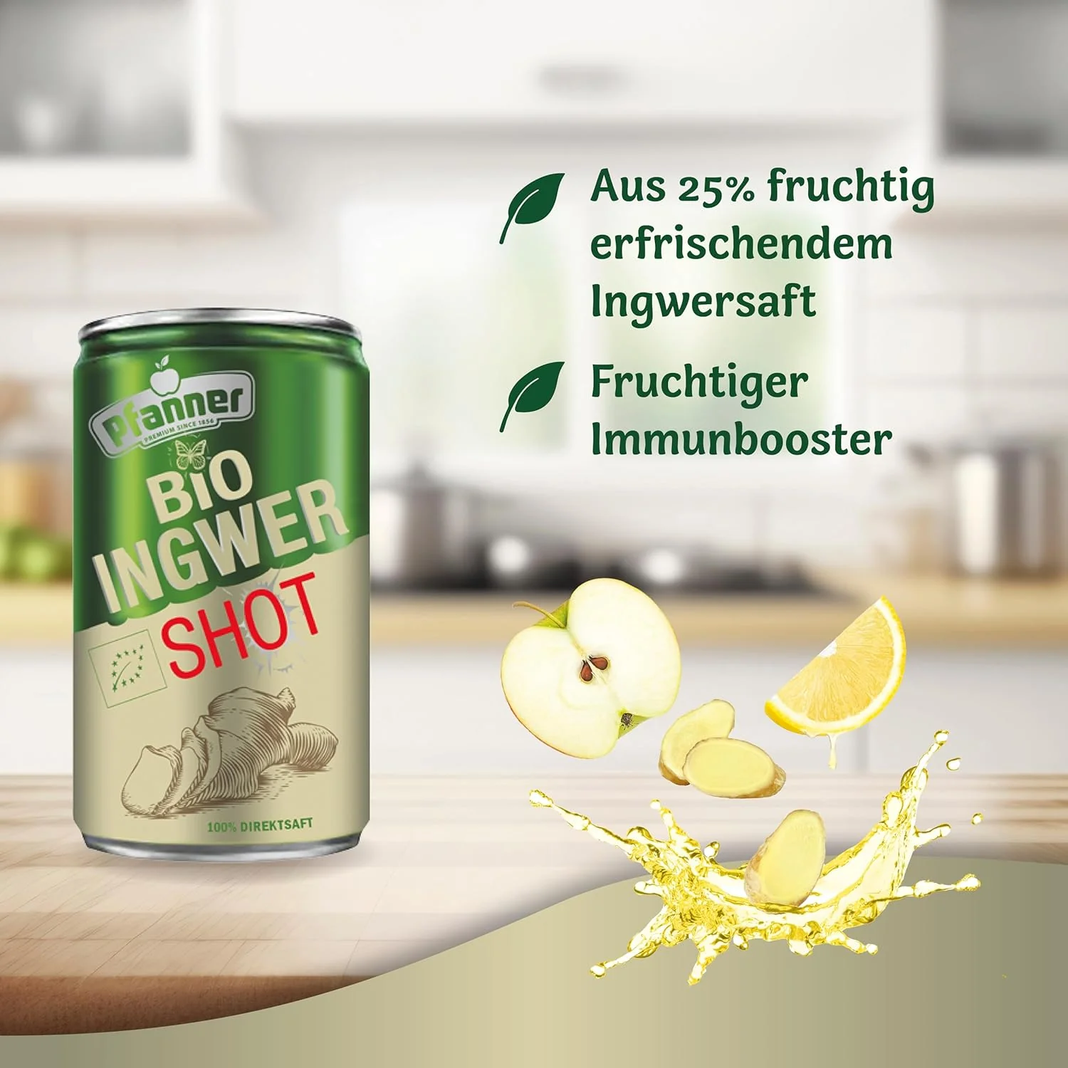 Pfanner Bio Ingwer Shot - 12x0.15L - Image 2