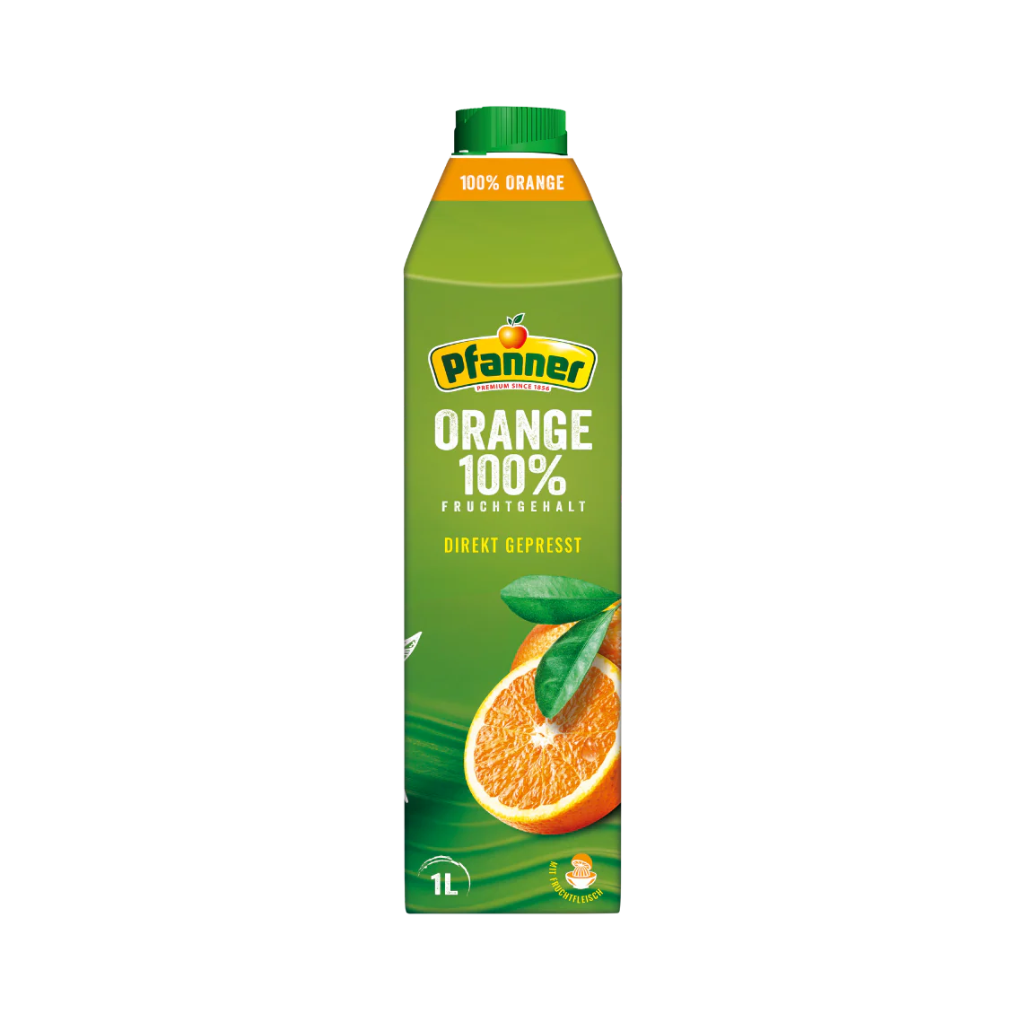 Pfanner direkt gepresste Orange 100% - 8x1L