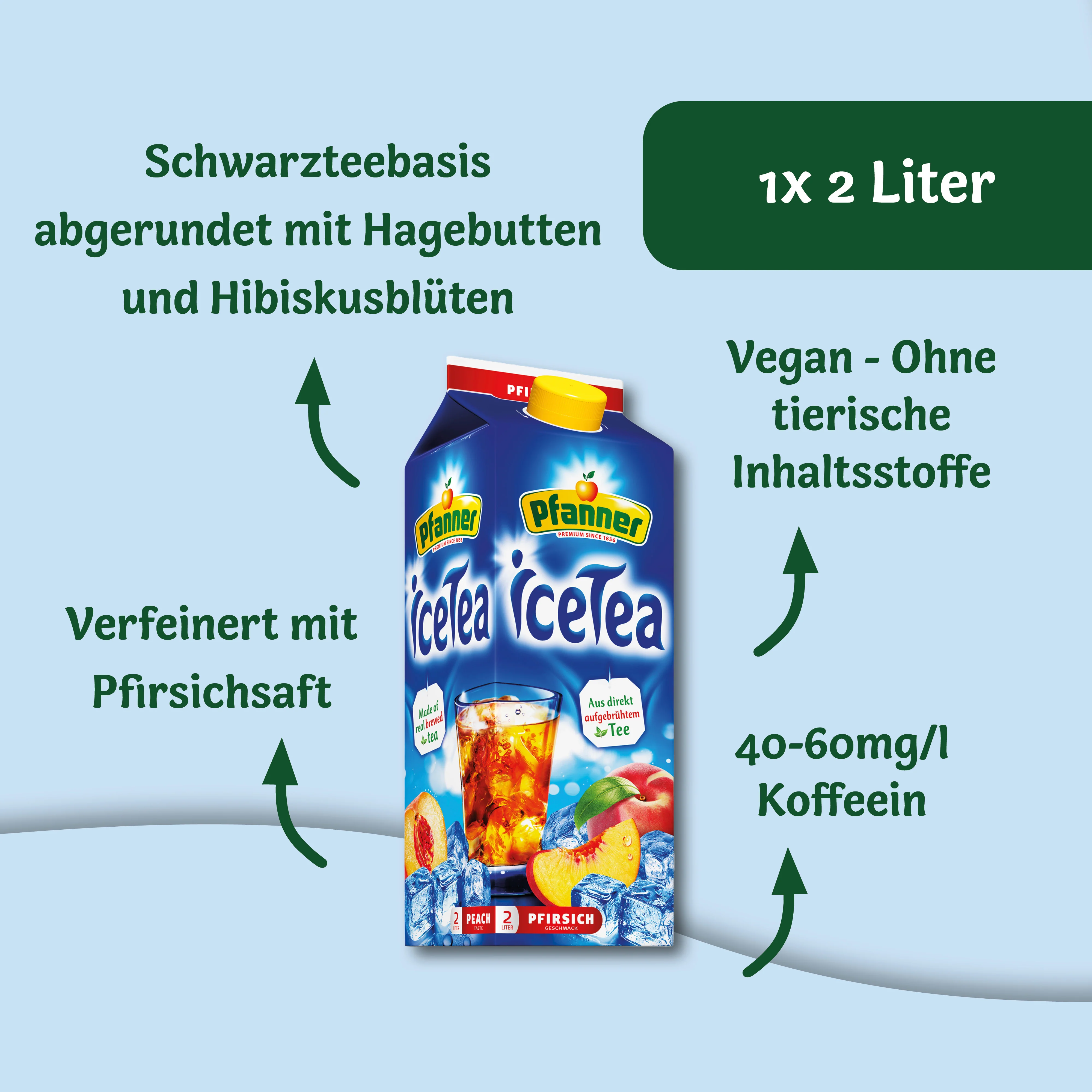 Pfanner Eistee Pfirsich - 6x2L - Image 4