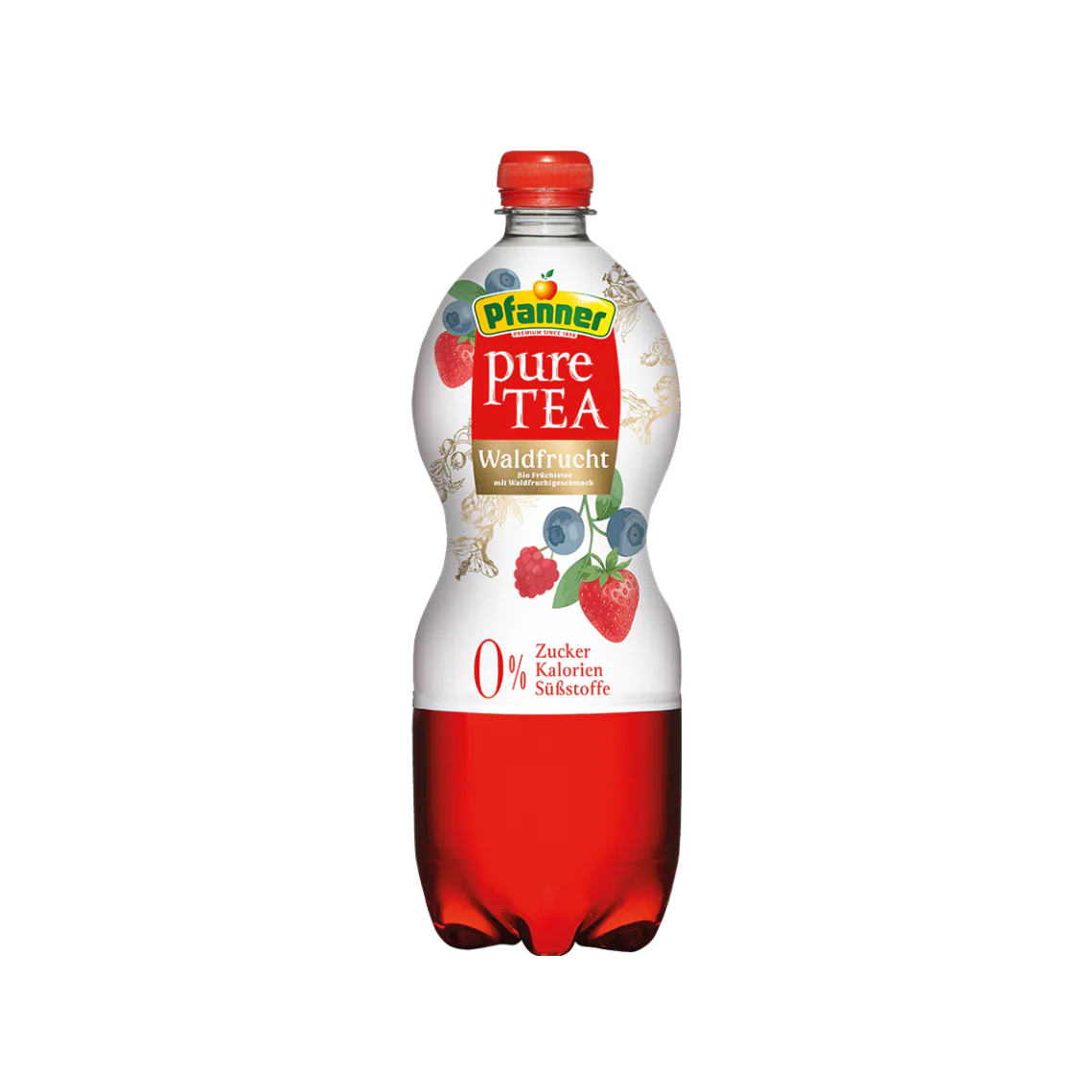Pfanner Pure Tea Früchtetee BIO - 6x1L