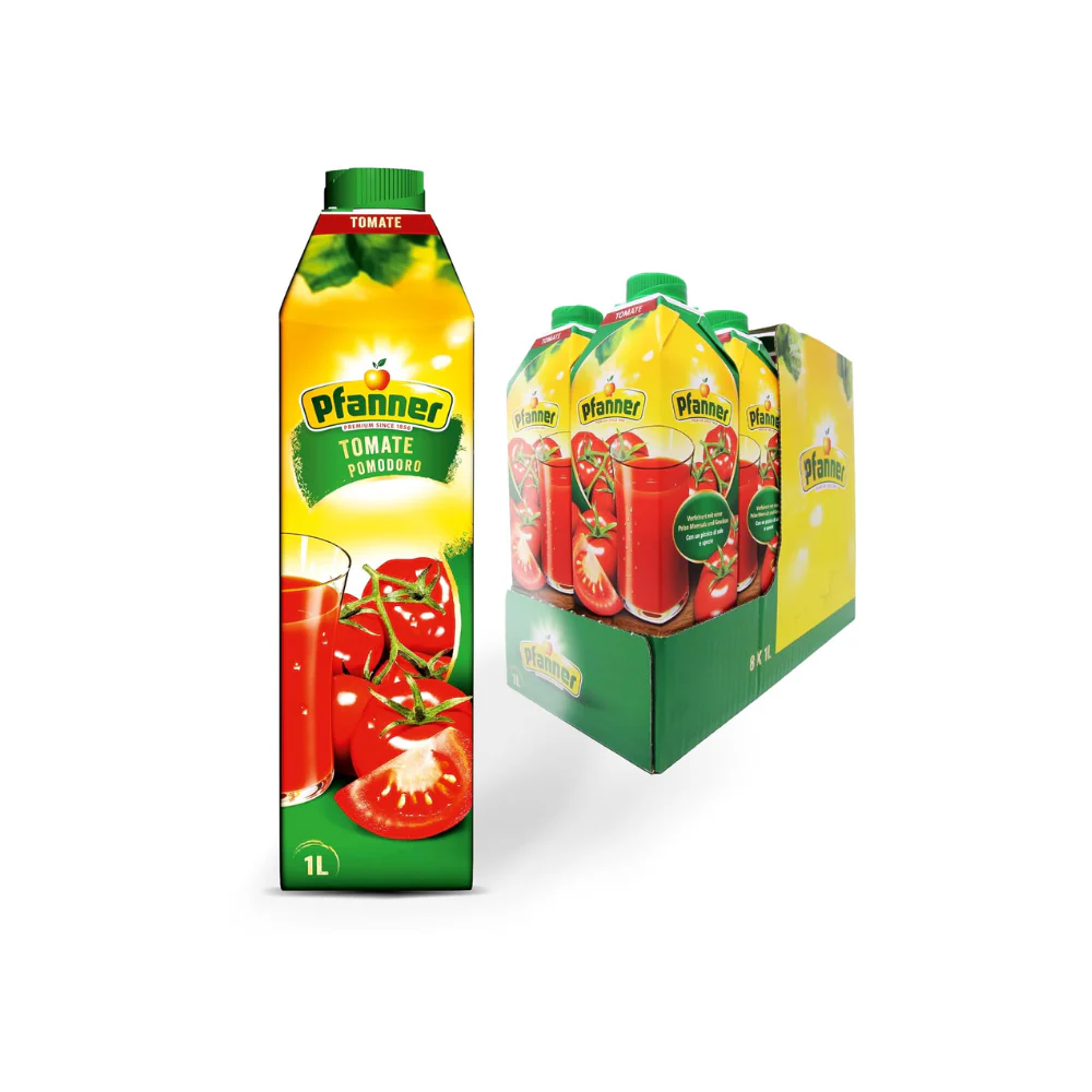 Pfanner Tomatensaft - 8x1L
